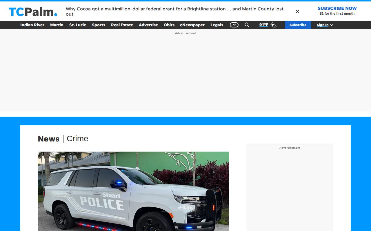 TCPalm crime section covering St. Lucie County arrest news